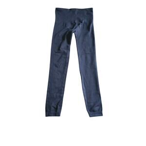 Spanx by Sarah Blakely Womens Spandex Leggings Activewear Pants Black Size Large